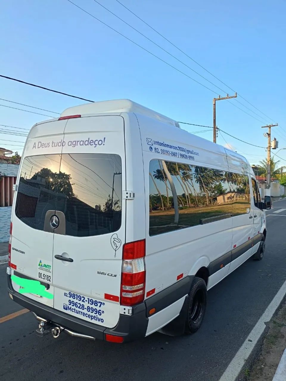 Van Sprinter 515 seminova com tv 18 lugares  - Foto 8