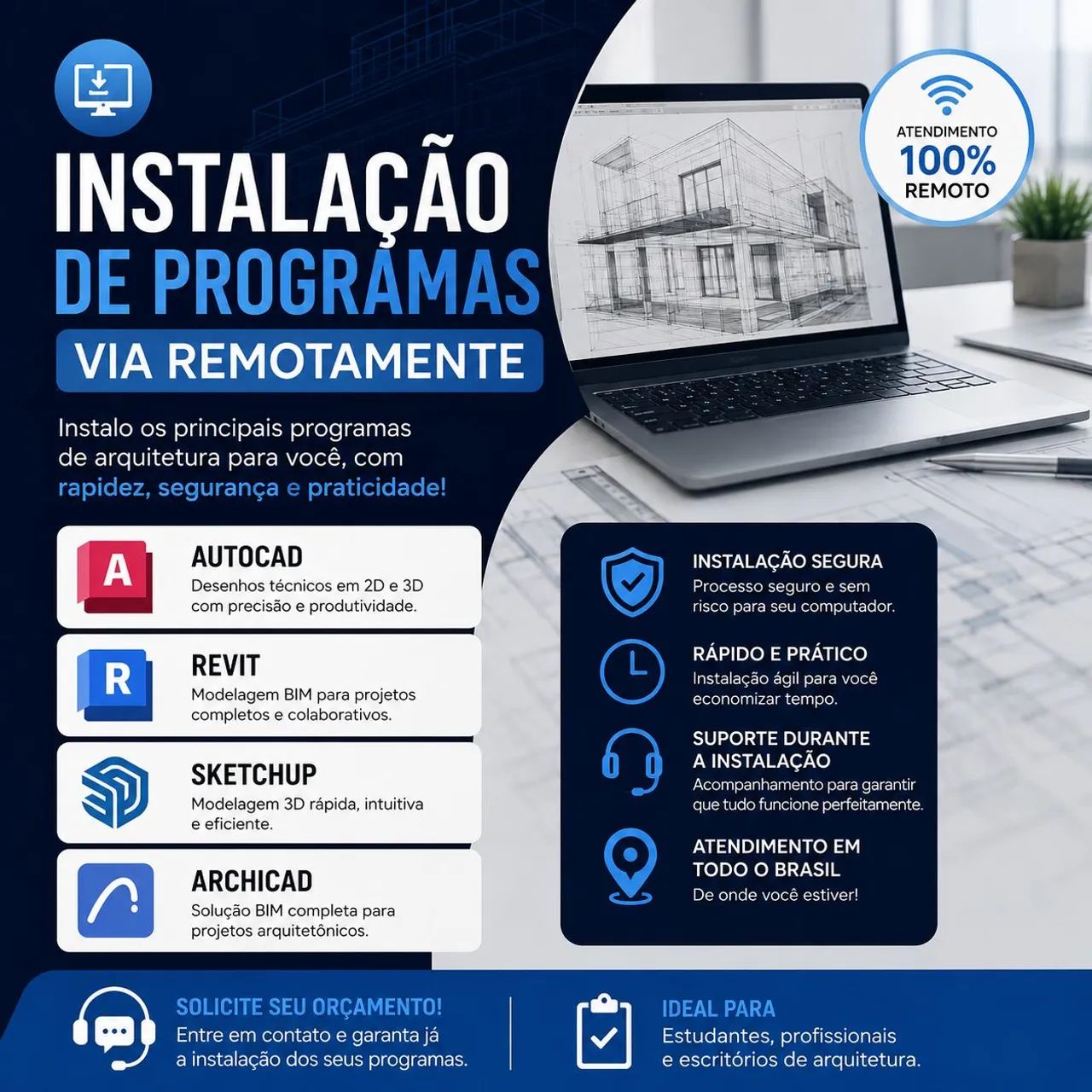 Instalação programas via remoto