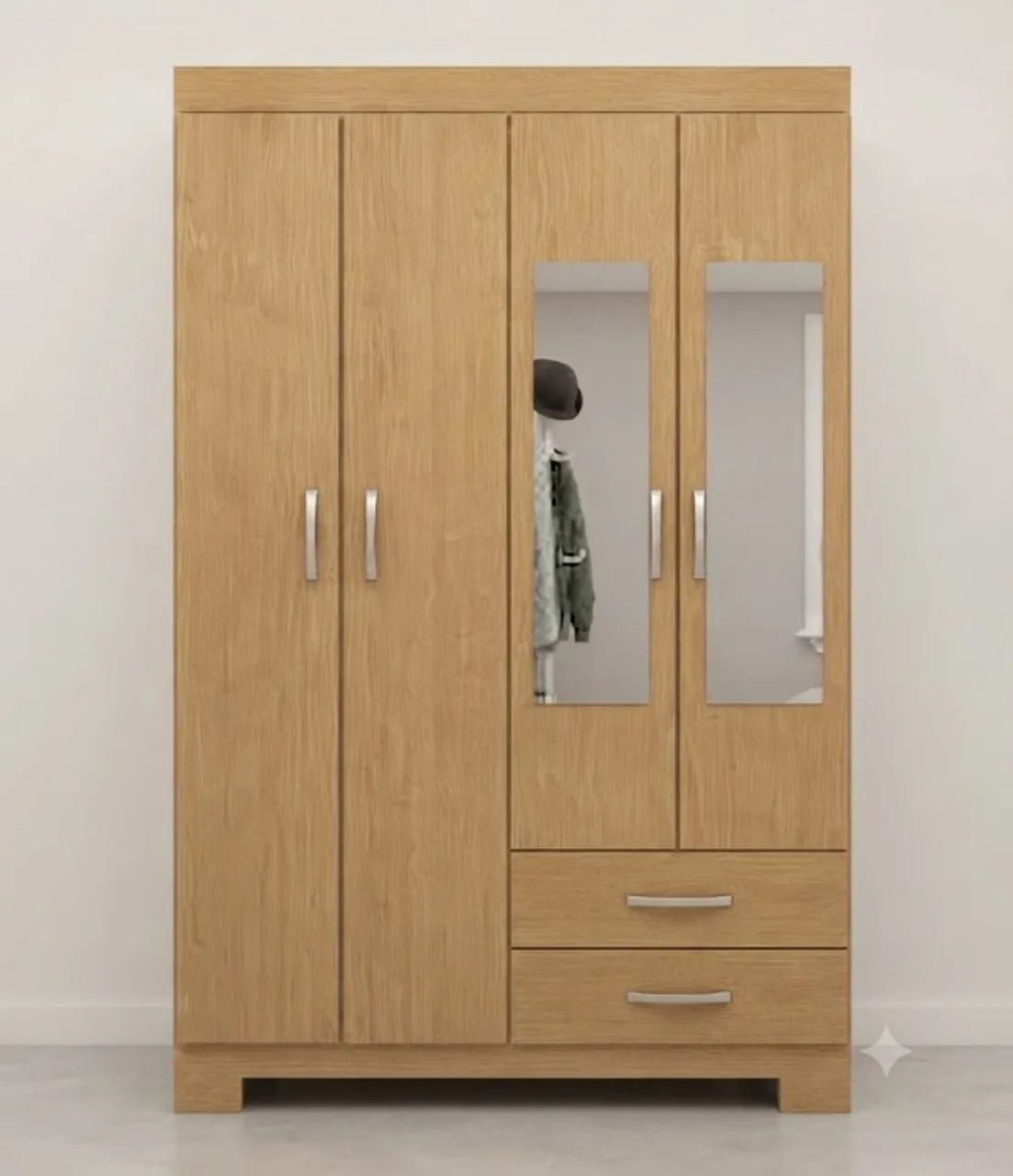 Guarda Roupa Moscou com Espelho