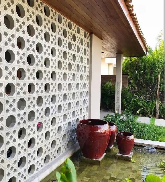 Blocos de ventilação cobogó e pingadeiras  - Foto 5