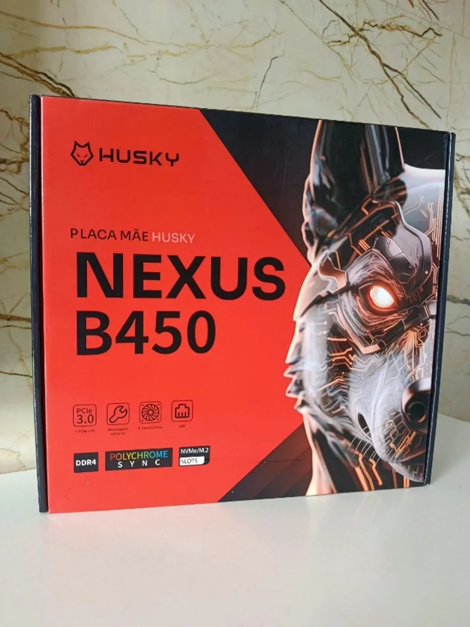 Placa-Mãe Husky Nexus B450 - NOVA na Caixa - Foto 3