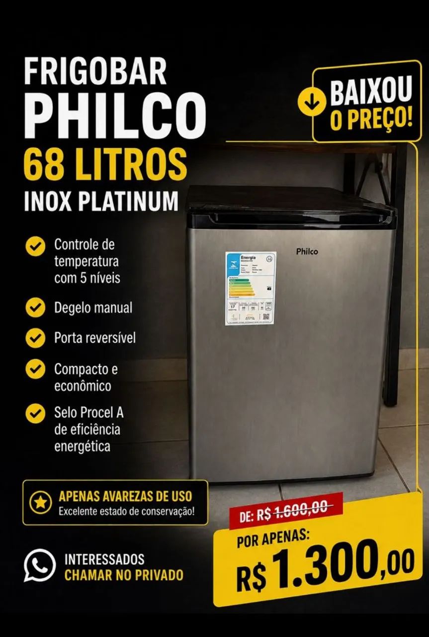 Frigobar perfeito 