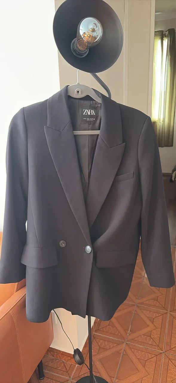 Blazer Zara Oversized Tamanho M - Foto 2