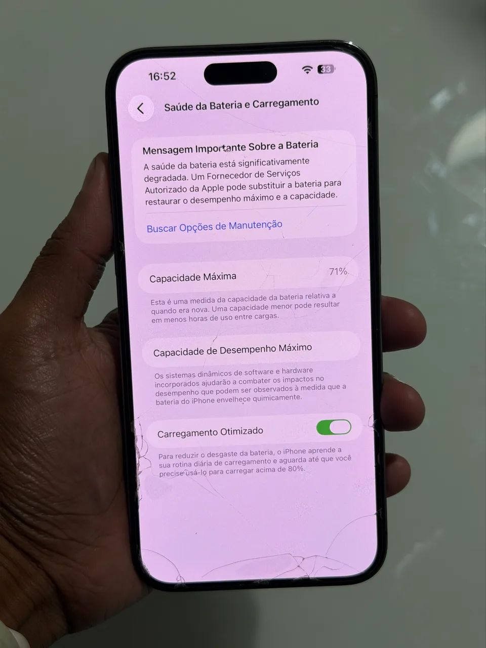 ? iPhone 14 Pro Max 128GB, Roxo profundo. - Foto 2