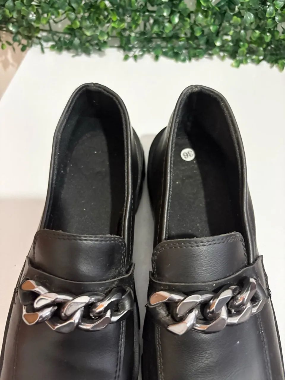 Mocassim preto tamanho 36 - Foto 4