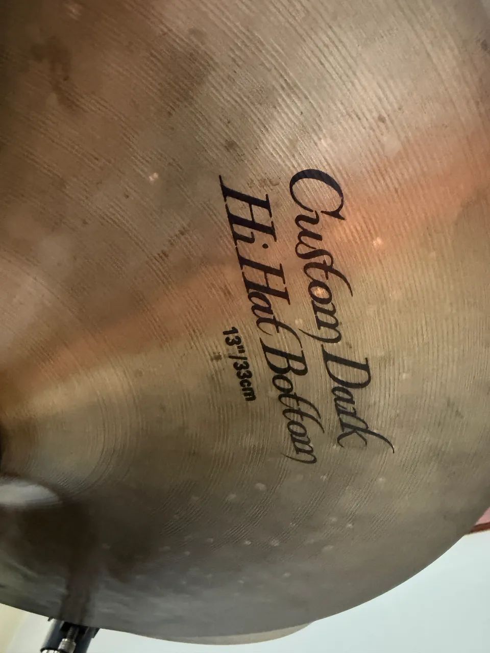 Pratos hit hat Zildjian linha K Dark custom 13? - Foto 5