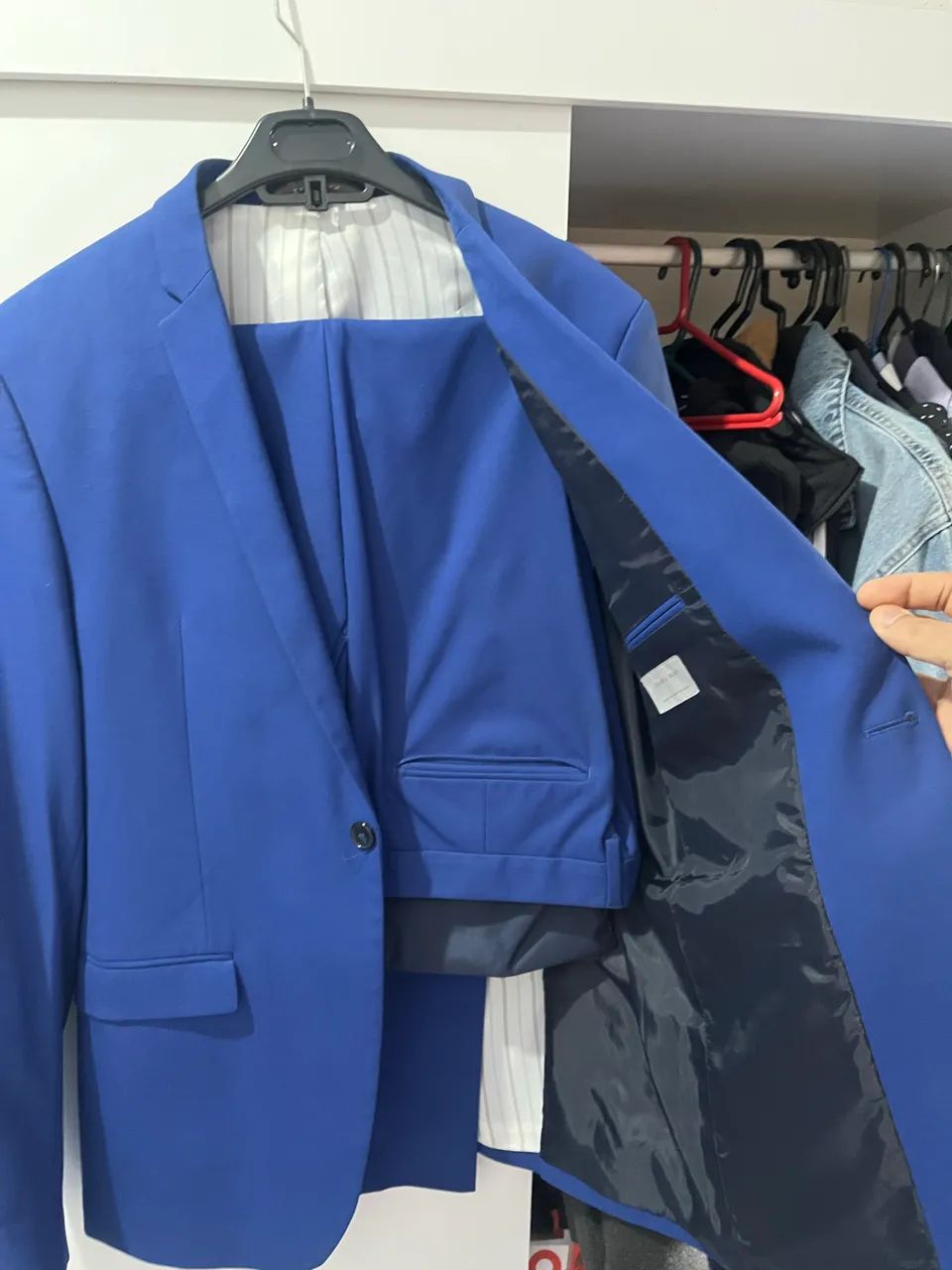 Terno Azul Zara usado apenas umas vez!!! - Foto 4