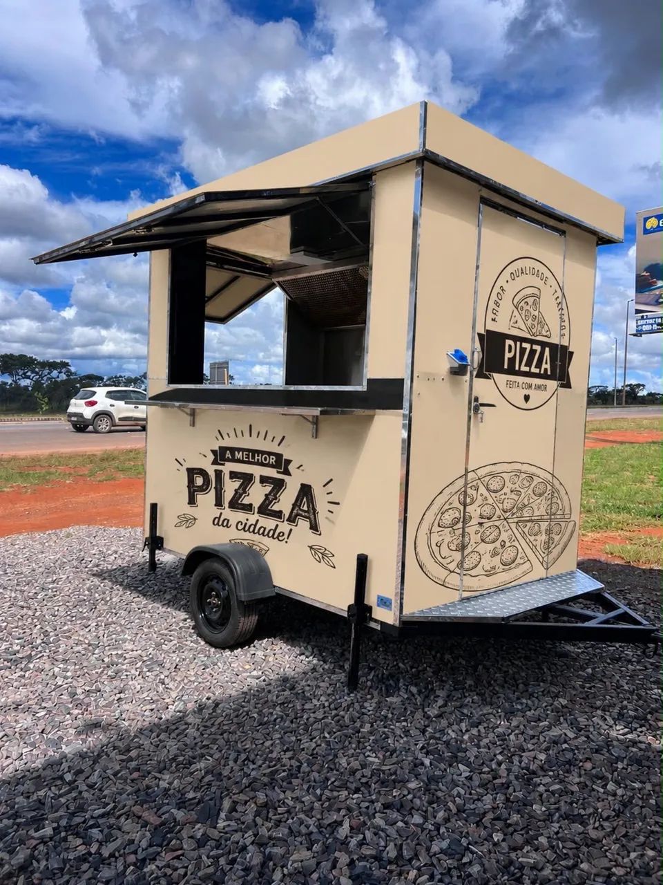 Trailer food truck 