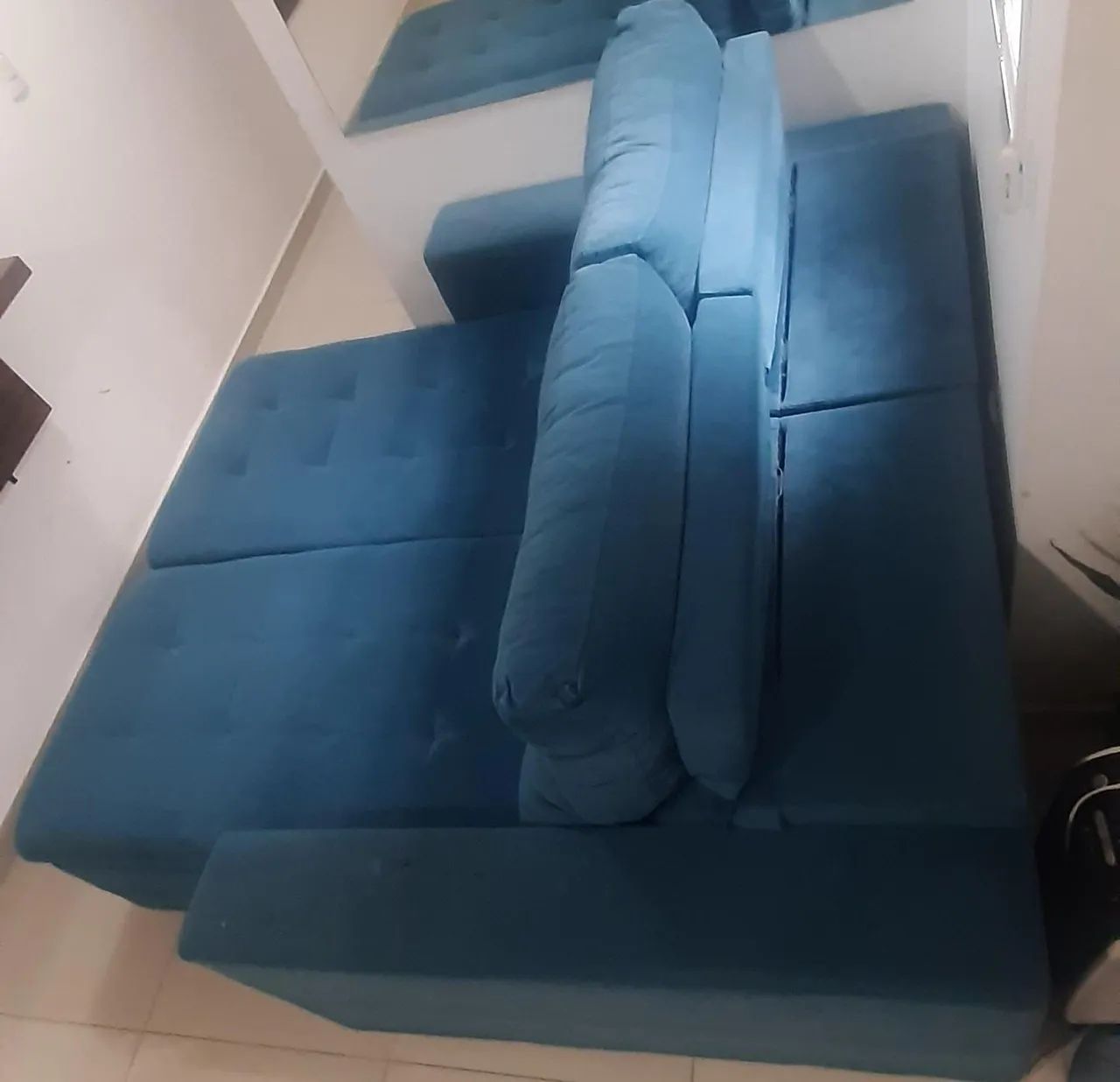 Sofá Retrátil 3 Lugares 