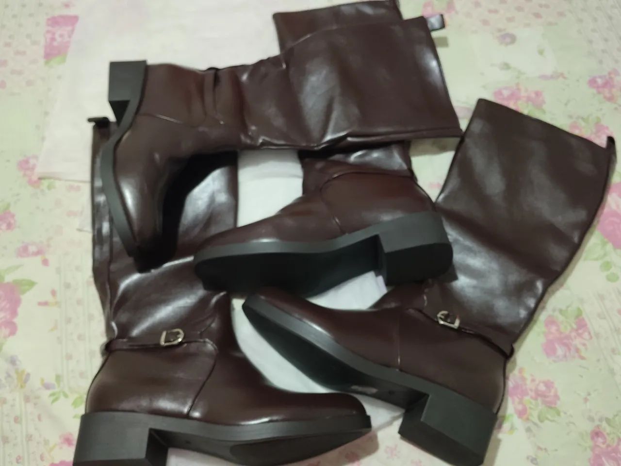 2 Botas da Shein tamanho 38 - Foto 5