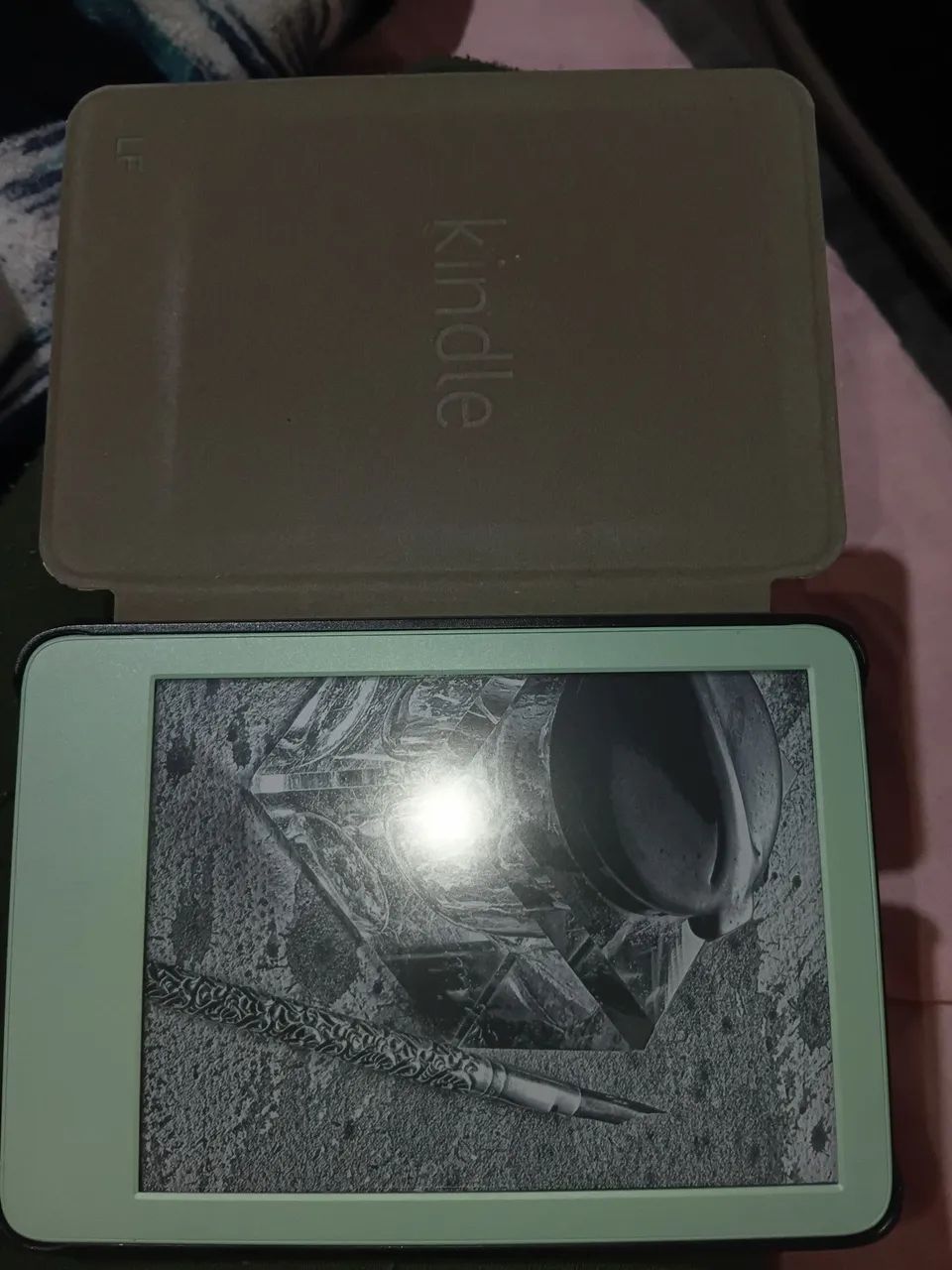 Kindle 11 Geração, cor: Verde - Foto 2