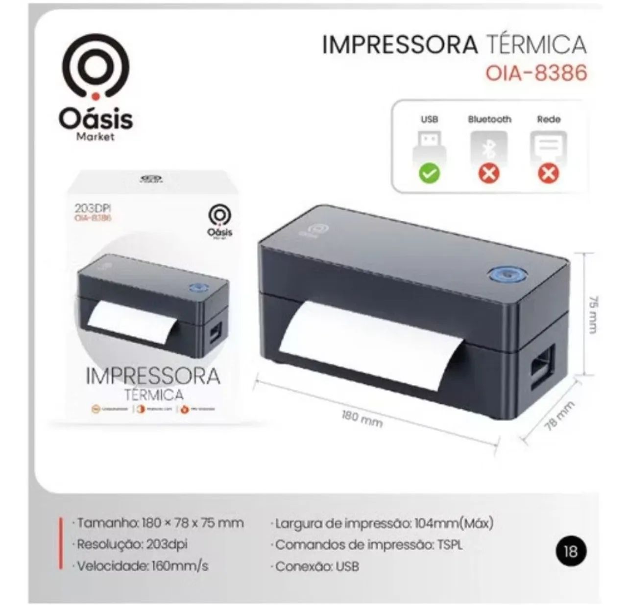 Impressora térmica  - Foto 2