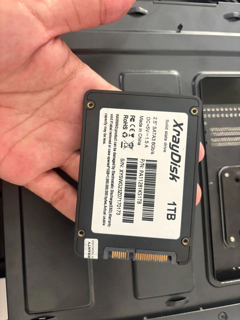 SSD Sata Xraydisk 1tb NOVO
