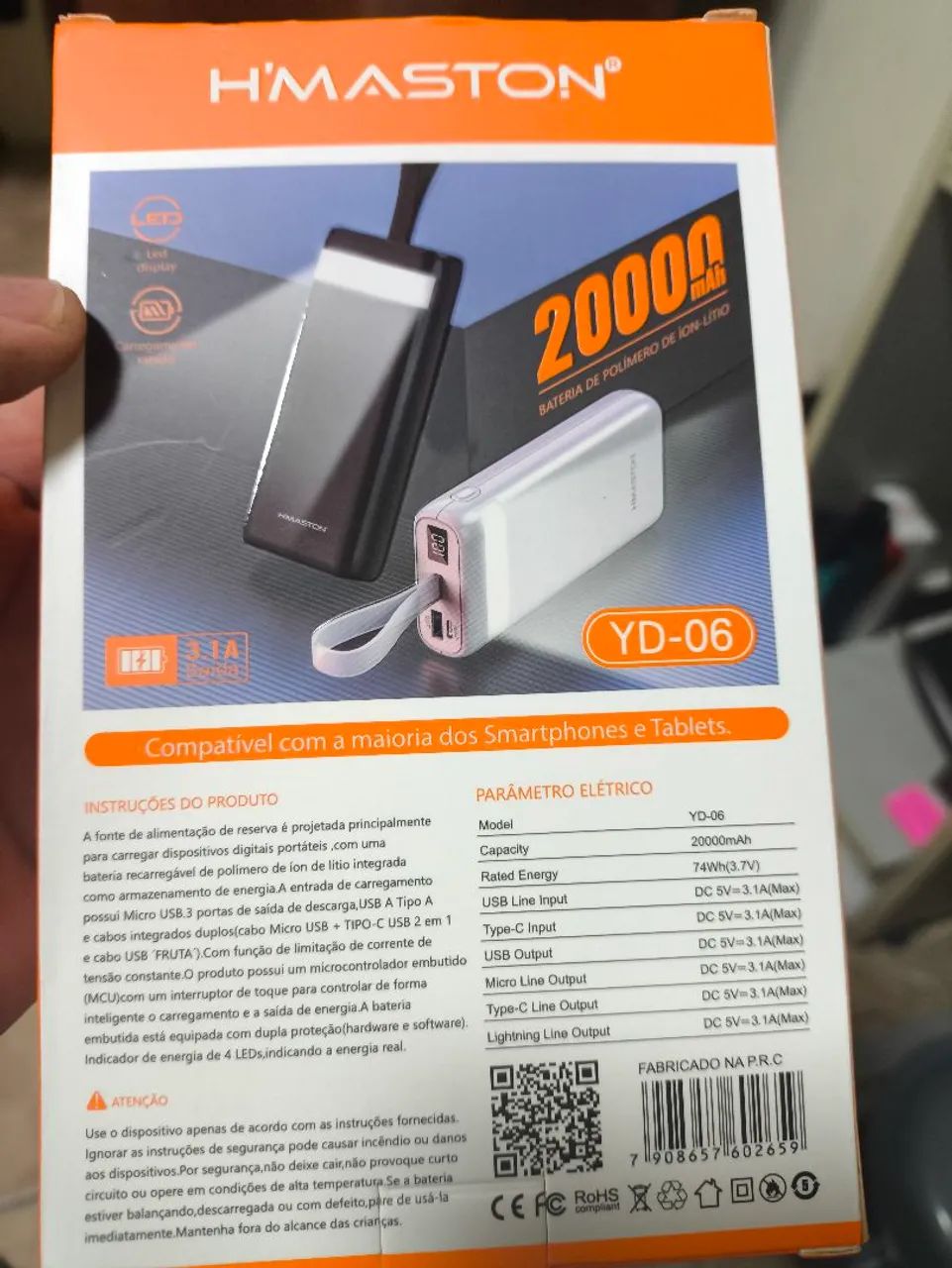 Powerbank 20.000mah - Foto 2
