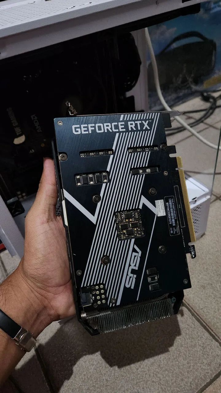 RTX 3060ti Asus V2 mini 8gb Gddr6 - Foto 4