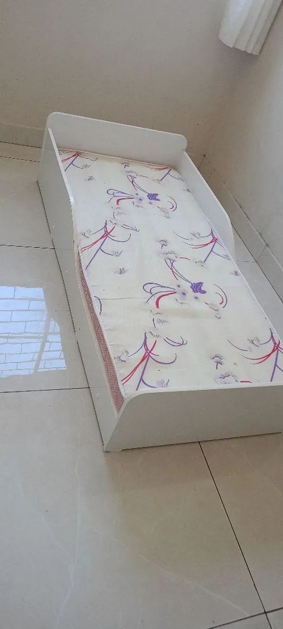Cama infantil Montessori + colchão Ortobom 