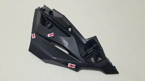 Carenagem Inferior Farol Esq Honda Xre 190 2025 Avaria 60503 Preto - Foto 3