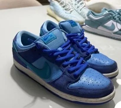 Tênis Sb Dunk Low Pro Blue Raspberry - Foto 3