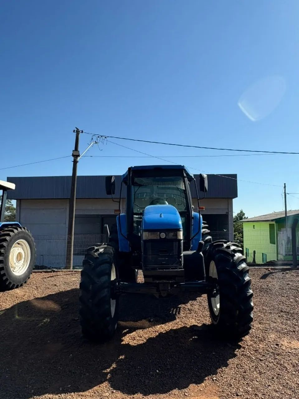 TRATOR NEW HOLLAND, MODELO TS 6020, CABINE ORIGINAL, ANO 2011 - Foto 4