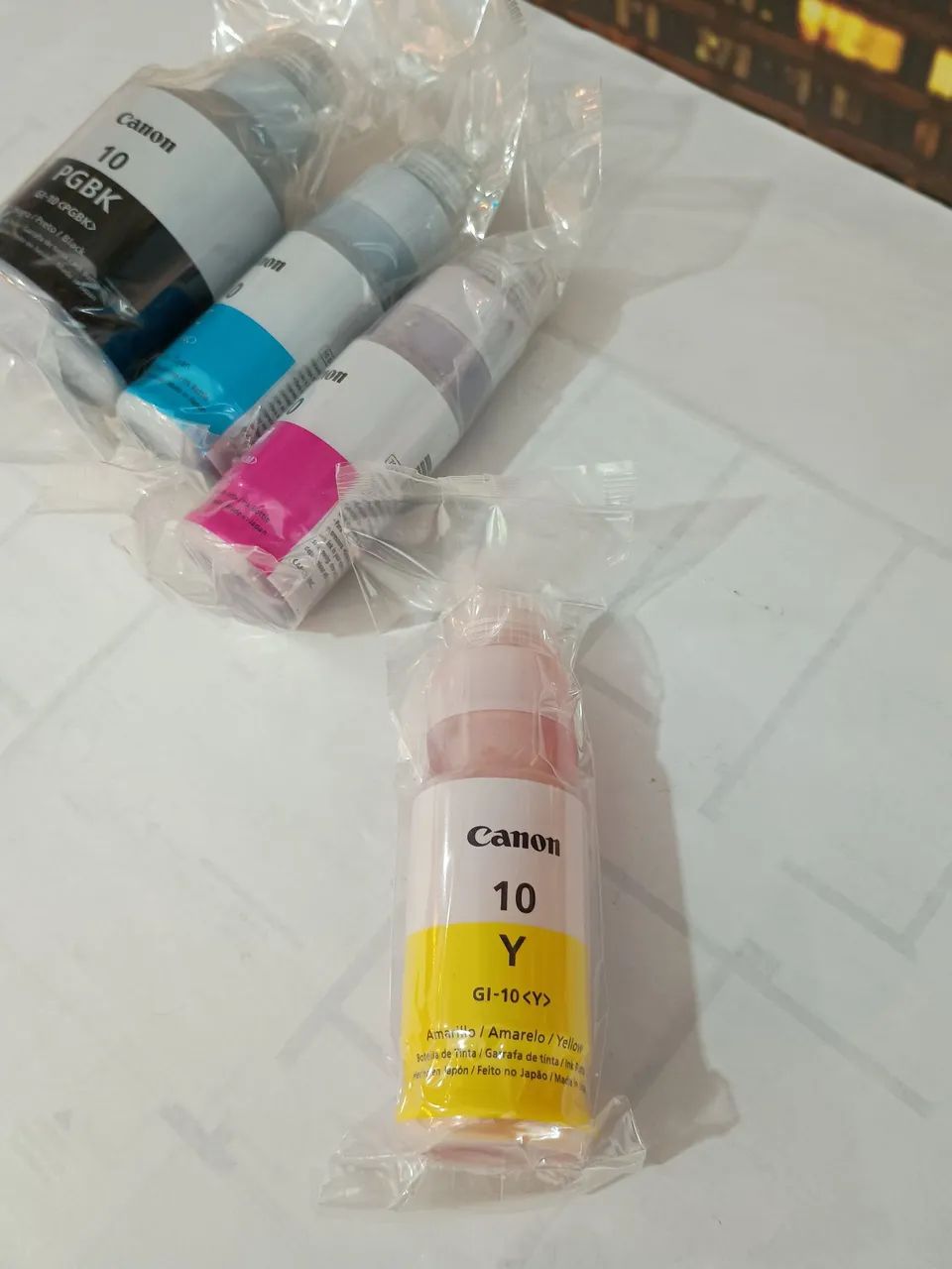 Kit de tintas Originais Canon n° 10 - Foto 3