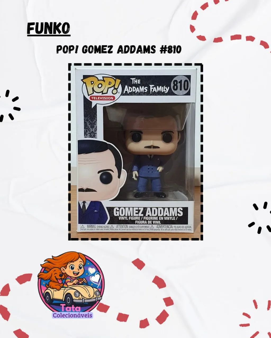 Funko Pop! Gomez Addams #810