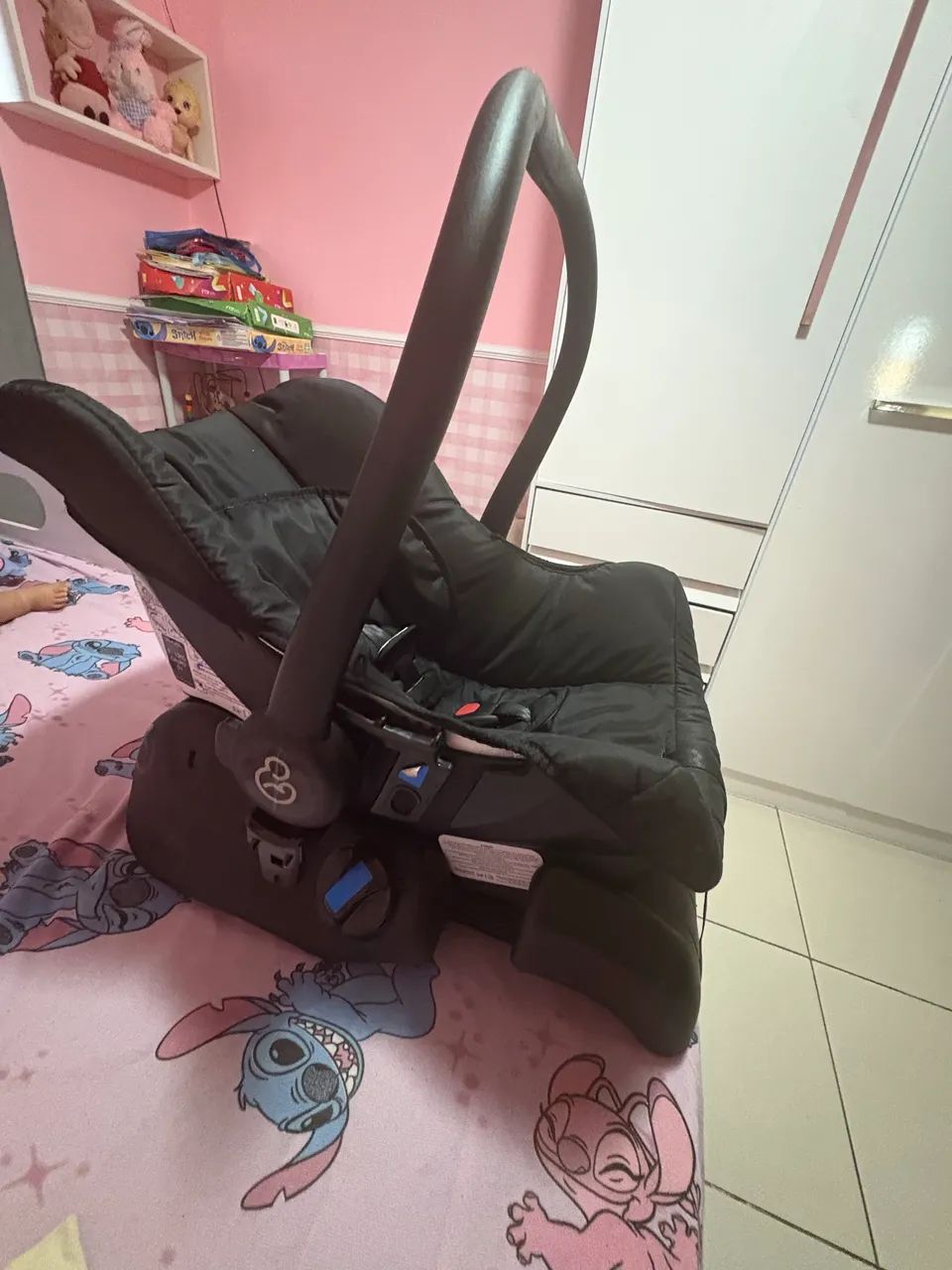 Conjunto Bebê Conforto com base fixação  - Foto 2