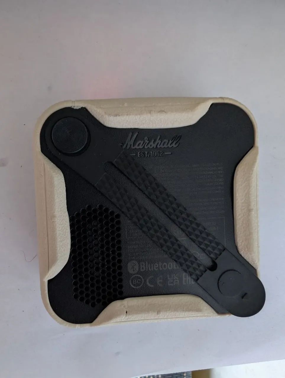 Caixa Bluetooth Marshall Willen Original Branca Portátil - Foto 3