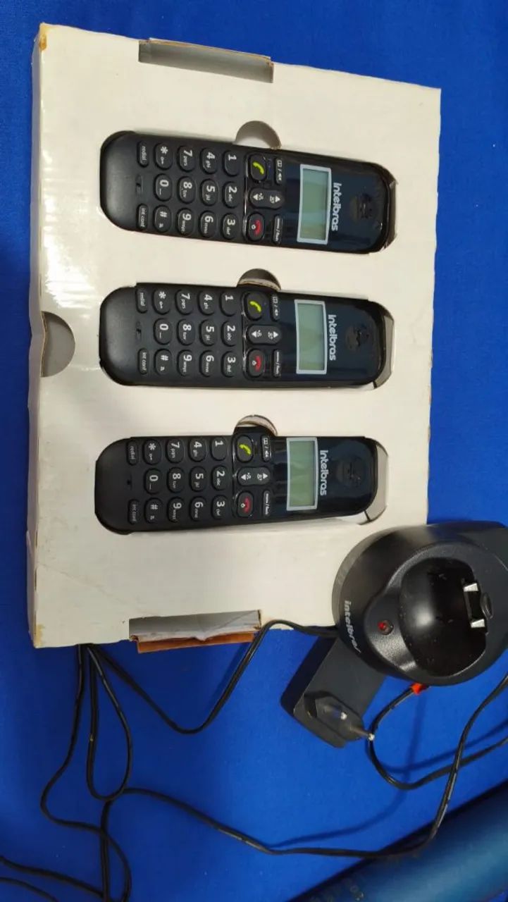 Telefone Intelbras com 2 ramais modelo TS 3113