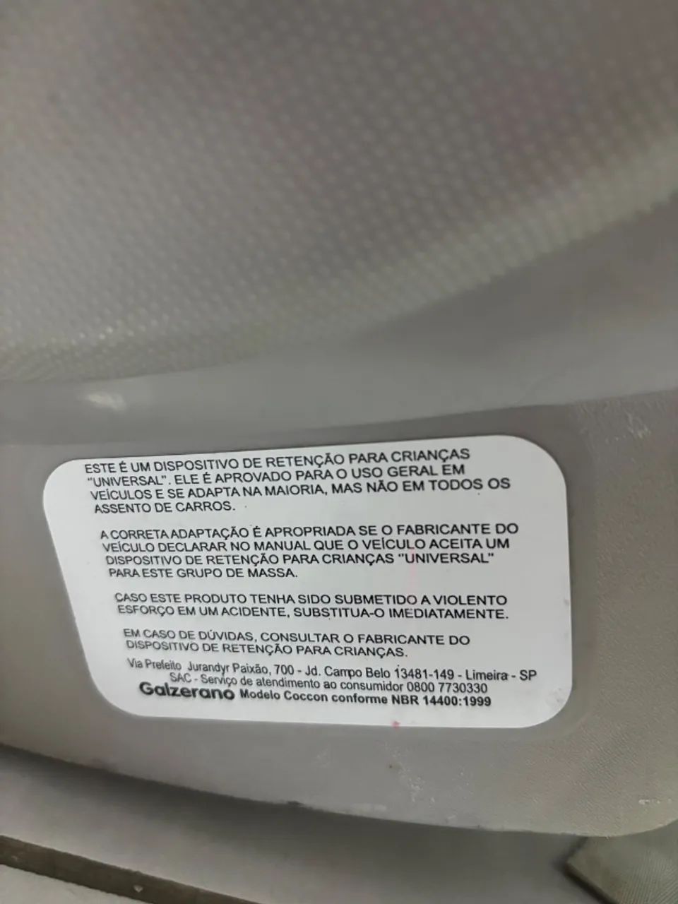 Bebê conforto com base, marca Galzerano, vai com capa com de rosa de brinde  - Foto 5