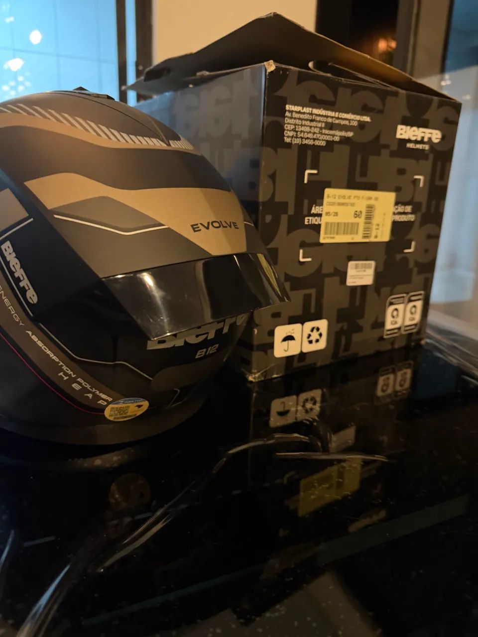Capacete bieff - Foto 2