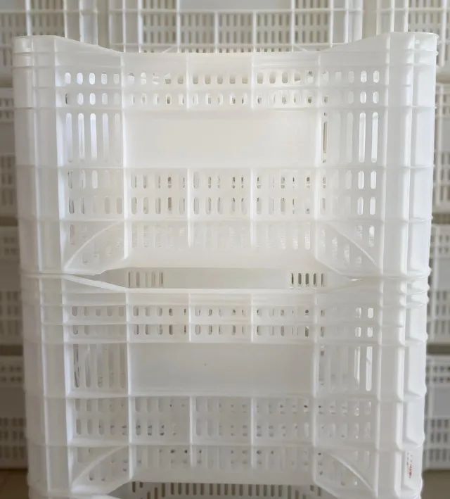 CAIXA AGRICOLA MATERIAL BRANCO PARA SEGMENTO ALIMENTICIO - Foto 2