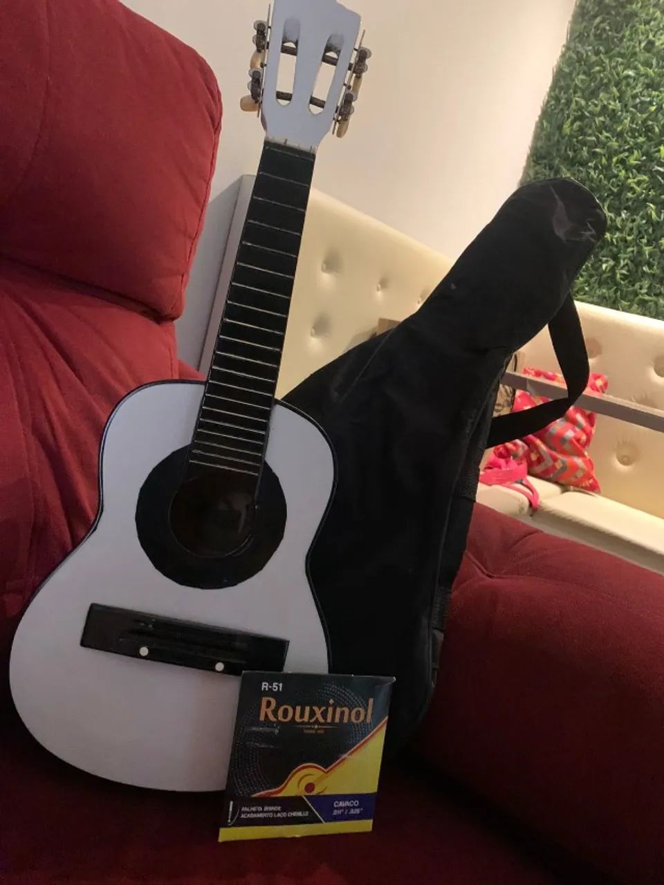Cavaquinho acústico bem conservado + capa