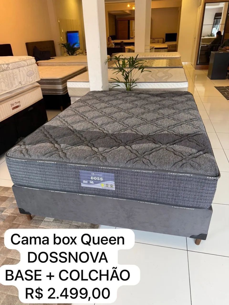 Cama Box Queen NOVA com ENTREGA 