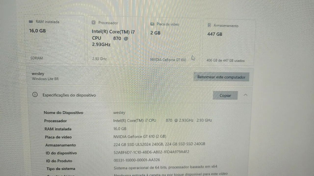 Computador gamer i7 16g ram  - Foto 4