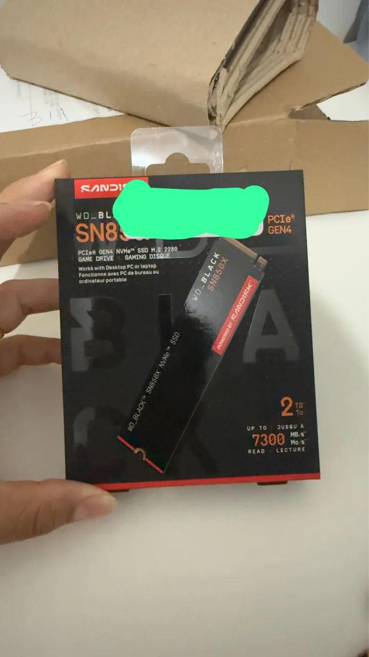 SSD 2TB - SANDISK ORIGINAL