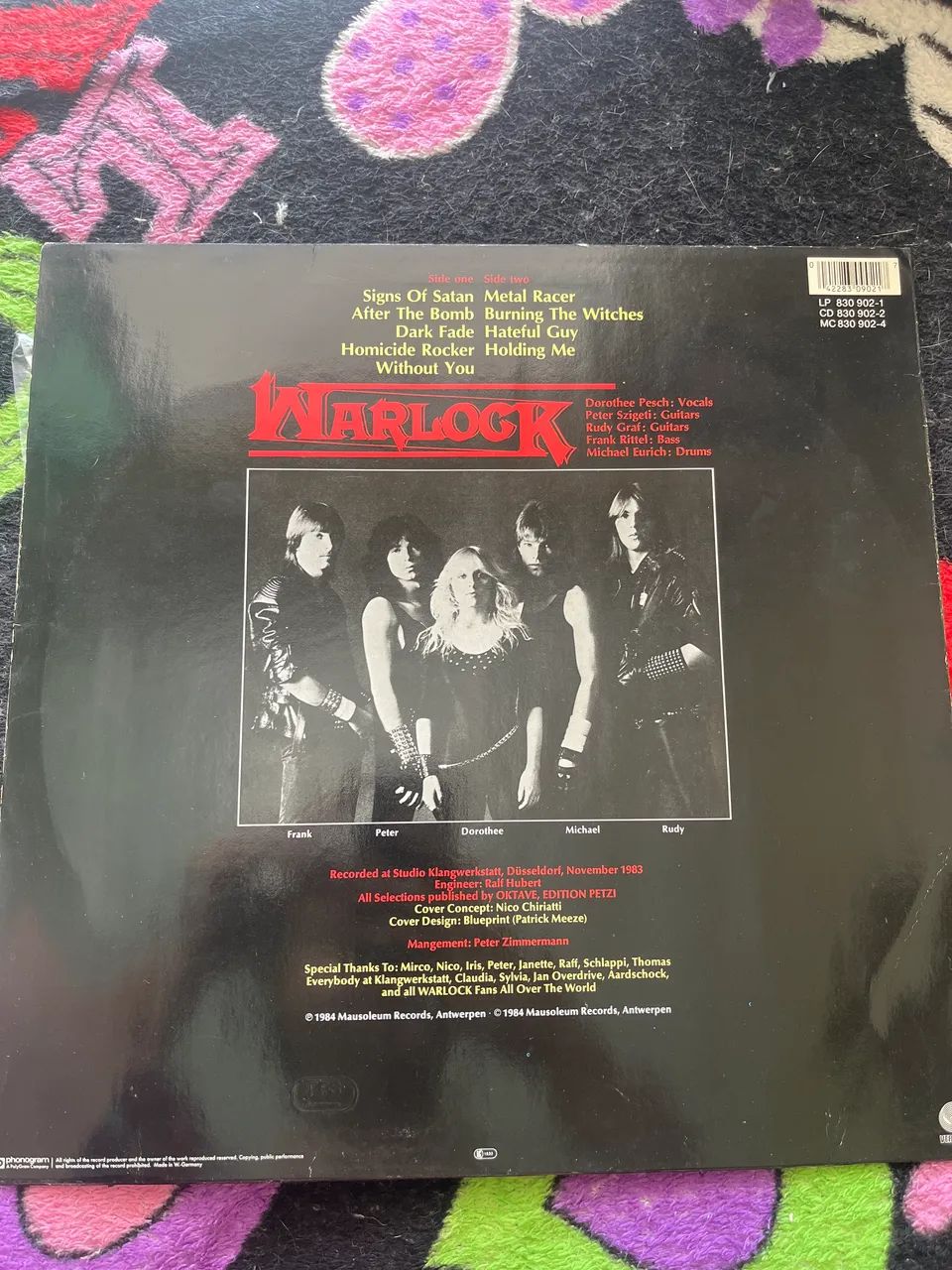 Lp Warlock - Burning the witches - IMPORTADO E DE ÉPOCA!  - Foto 2