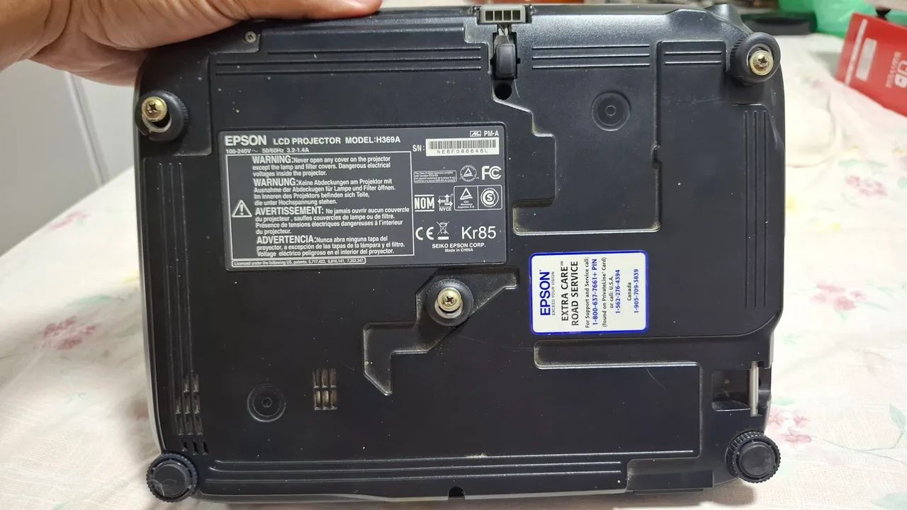 Projetor epson powerlite s10+