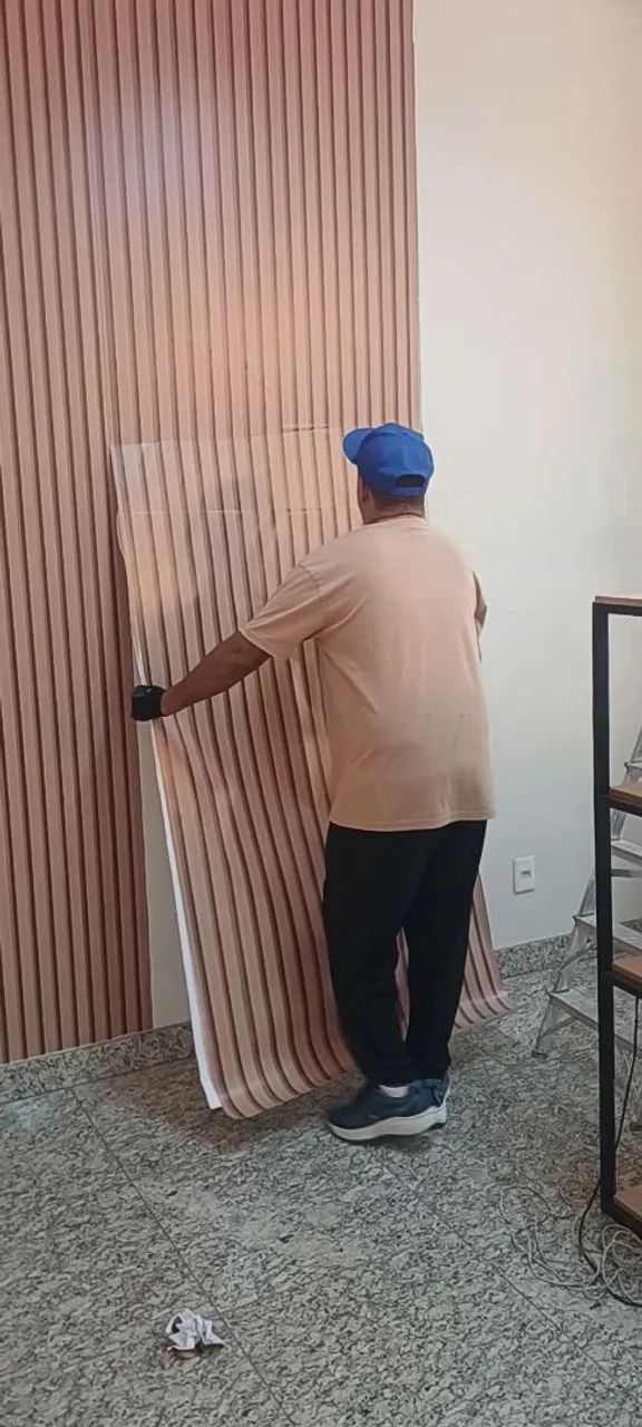 Envelopamento em geral  parede teto mesa móveis  - Foto 5