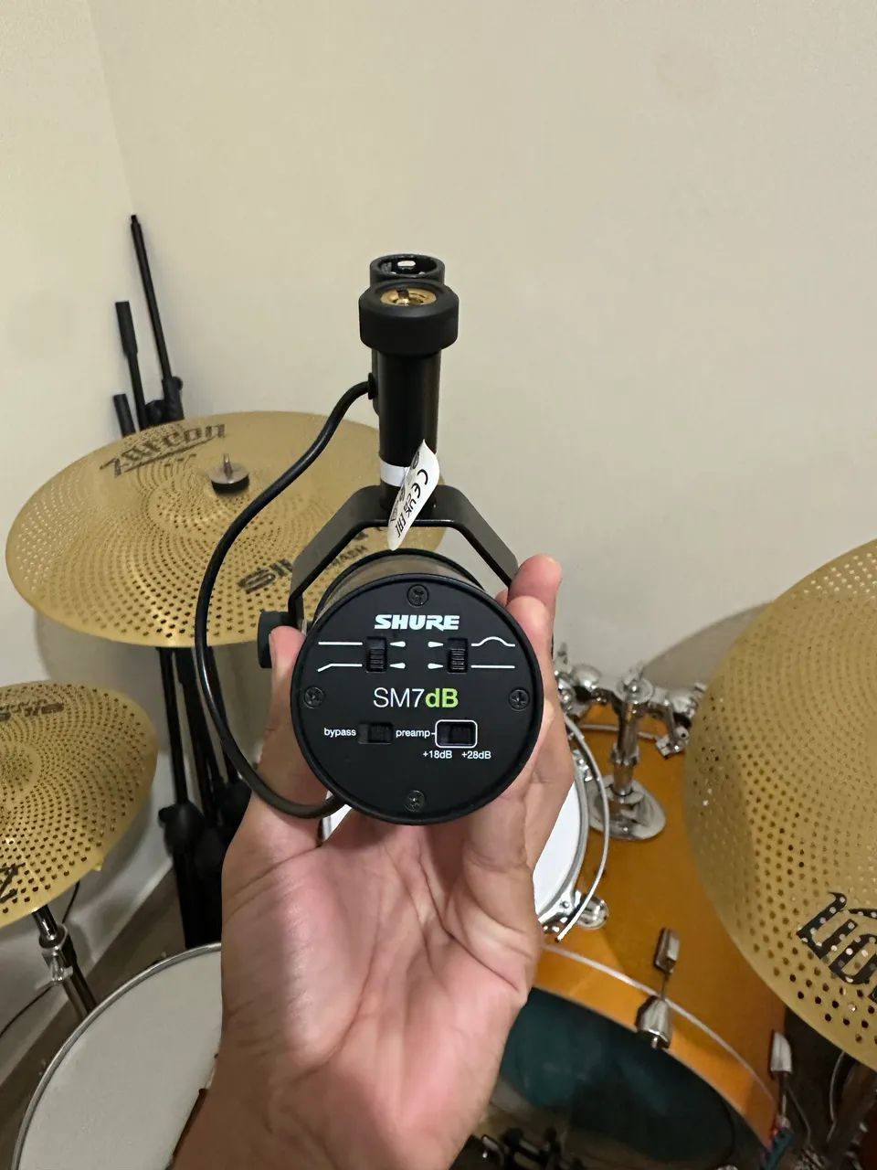 Shure sm7 db top de linha