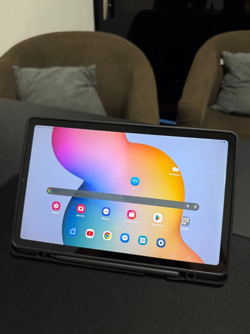 Samsung Tablet Galaxy Tab S6 Lite com caneta - Foto 2