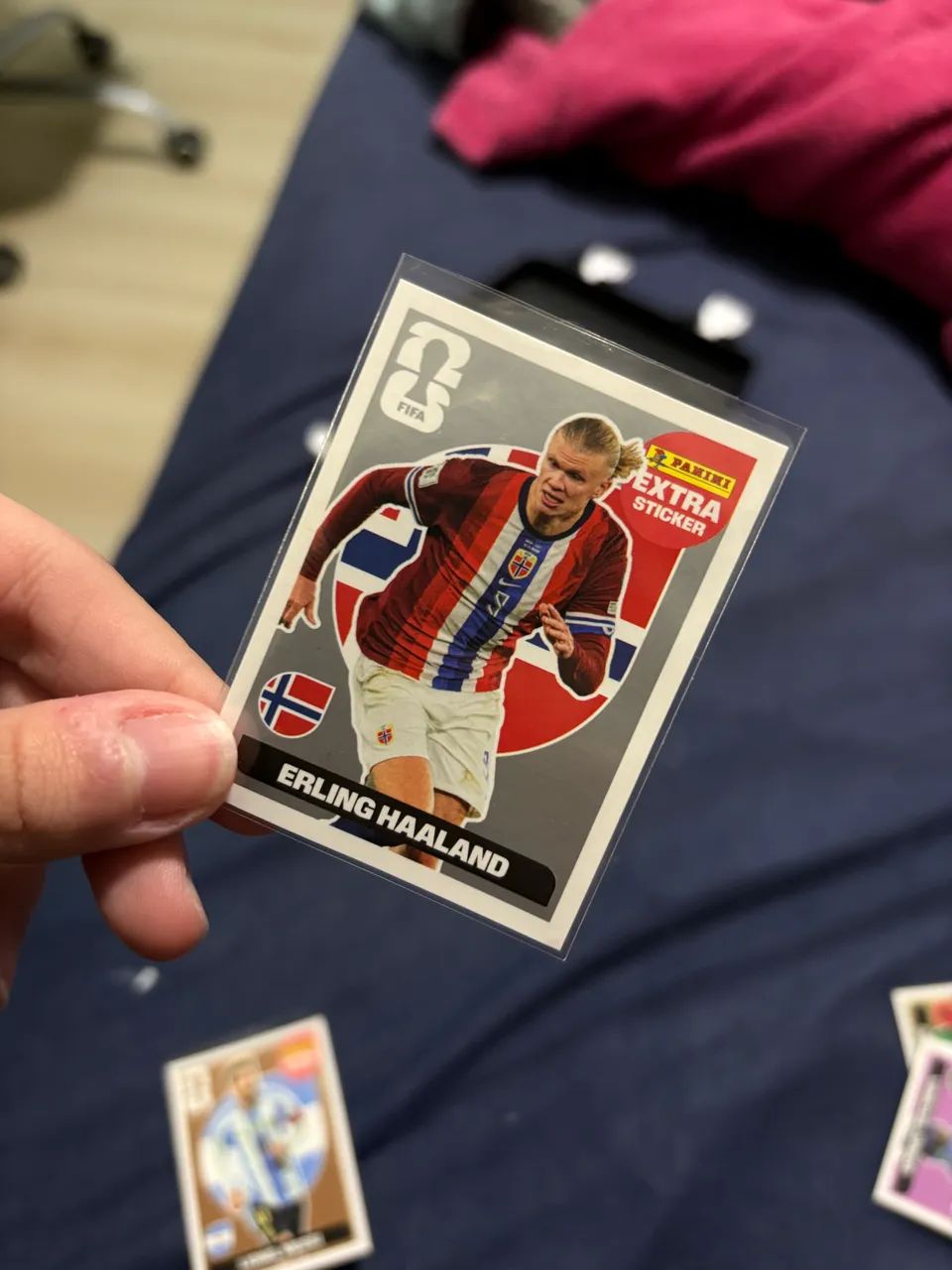 Figurinha Legend Haaland Prata