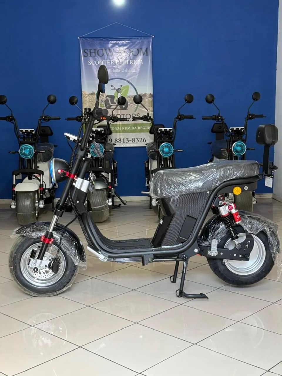 Scooter Elétrica X13s 1000W não precisa CNH - Foto 2