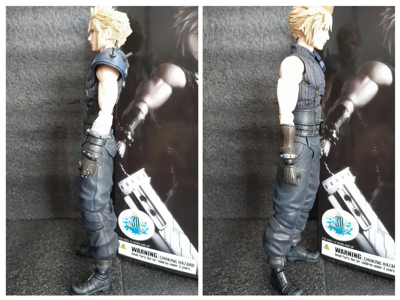 Play Arts Kai Cloud Strife Final Fantasy VII Remake Original - Foto 5