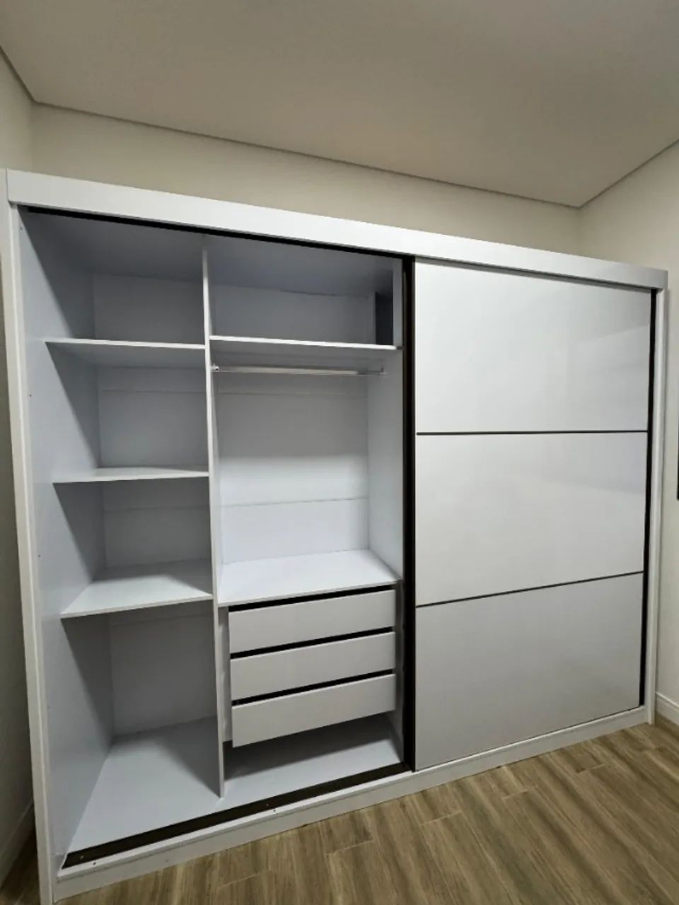 Guarda Roupa Casal 2 Portas  - Foto 4
