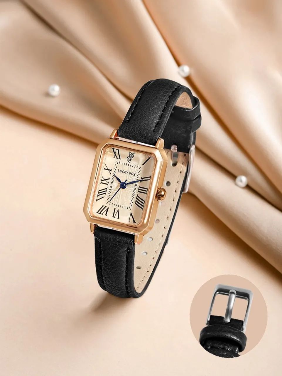 RELOGIO FEMININO QUARTZO VINTAGE - Foto 2