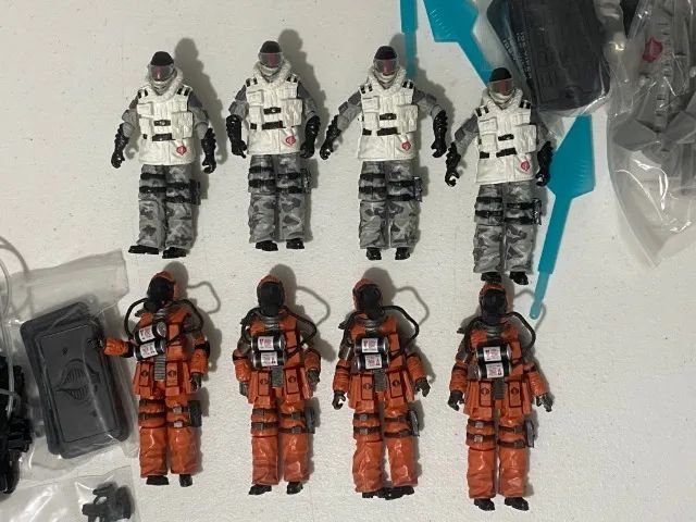 LOTE GI JOE 25TH 30TH MOVIE E NEW AGE HAZARD VIPER E ICE-VIPER  - Foto 3