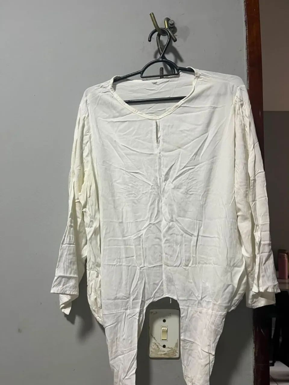 Camisa branca, Tam G