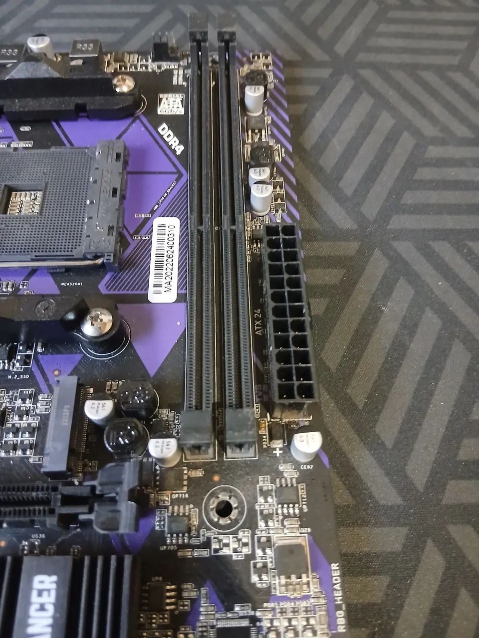 Placa mãe Mancer A520M-DB Excelente estado!!! - Foto 4
