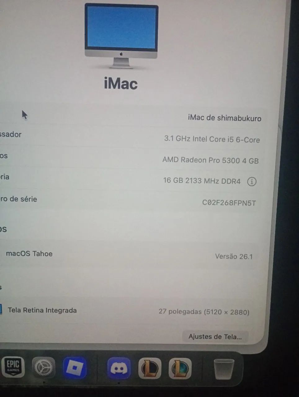 Imac 5k retina 27pol  - Foto 5