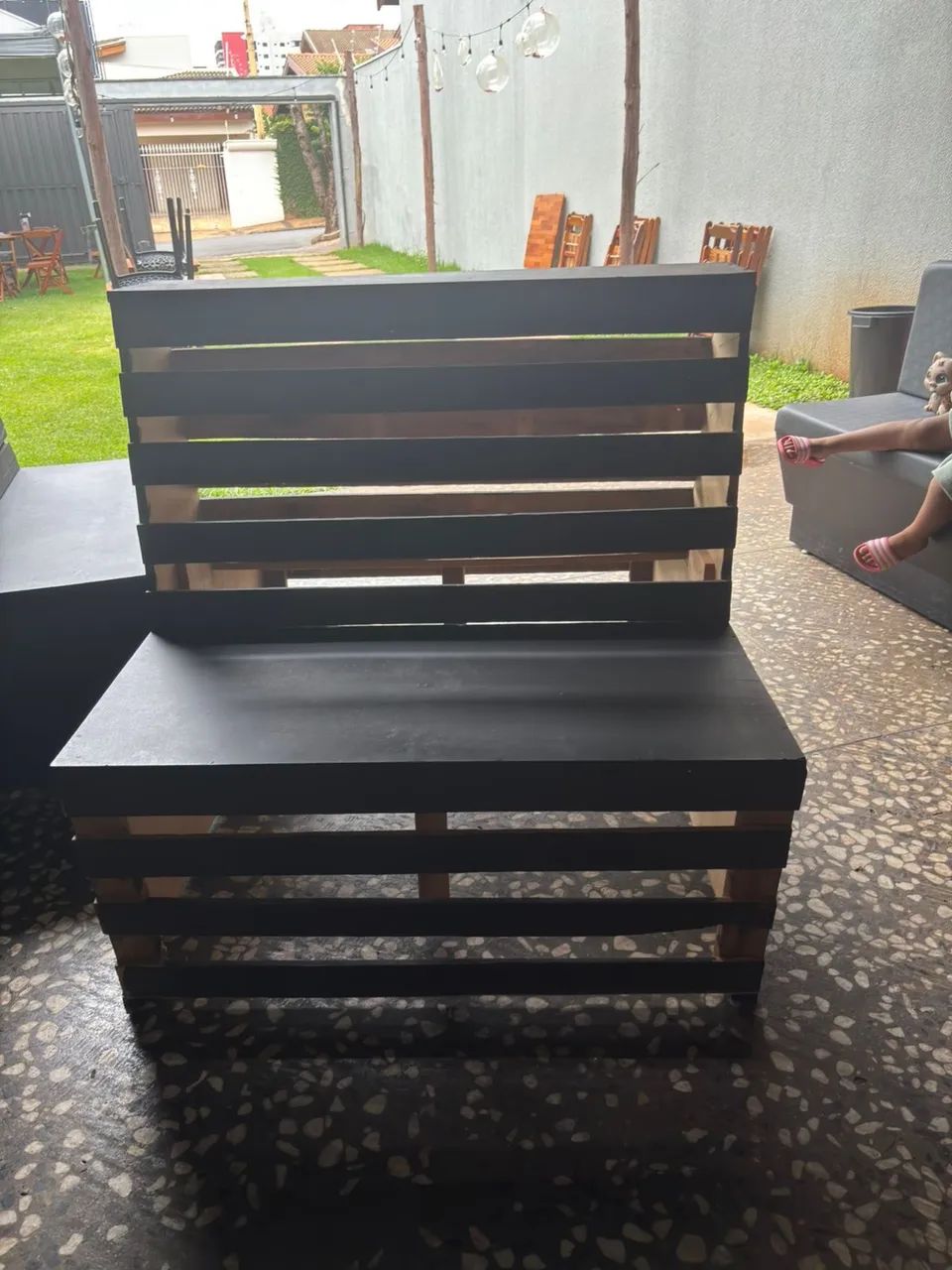 Conjunto  de bancos pra lanchonete 